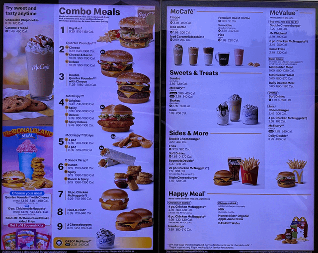 Mcdonalds Menu Breakfast Prices With Prices