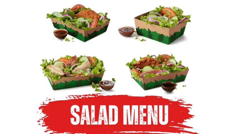 Mcdonalds Salads Menu With Prices